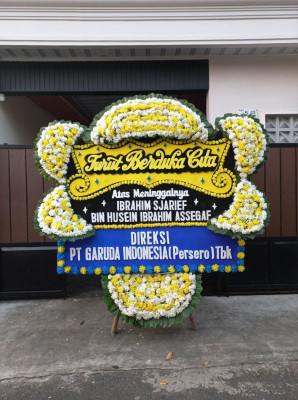 Papan Bunga Duka di Bime