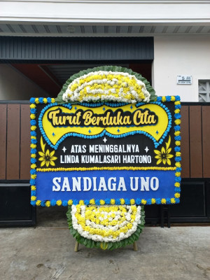 Papan Bunga Duka di Bime